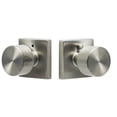 thumbnail image 1 of Sure-Loc Hardware BG102-SQ 32D Bergen Square Privacy Knob, Satin Stainless, 1 of 1
