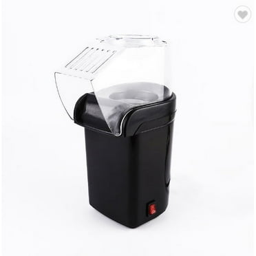 ITSELFER Hot Air Popcorn Popper 110v Electric Automatic Popcorn Machine Kernel Corn Maker Healthy Snack Maker With Scoop For Kids Adults Home Movie Nights Party Favor Black
