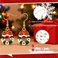 thumbnail image 3 of Naler Christmas Drop Dangle Earrings Jewelry Set for Xmas Women, 10 Pairs, Alloy, 3 of 6