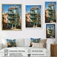 thumbnail image 4 of Designart "Preserving Cuban Architectural Heritage I" Cuba Floater Framed Wall Art Prints, 4 of 5