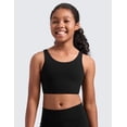 thumbnail image 2 of CRZ YOGA Girls Butterluxe Longline Sports Bra Yoga Athletic Casual Tops U Back Kids Teen, 2 of 6