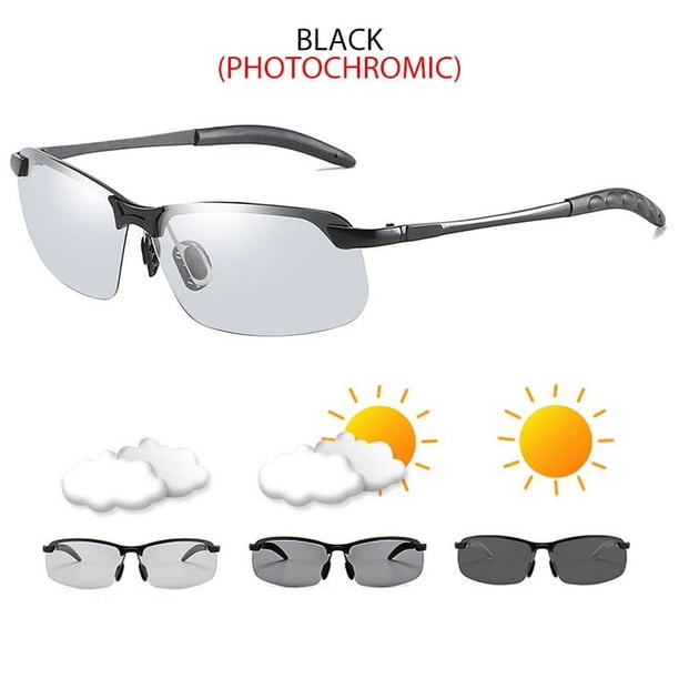 Vintage Photochromic Sunglasses for Men and Women - Perfect for Night Vision, Driving, Fishing, and Outdoor Activities