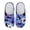 Black Cat Galaxy Paw Print, variant on Cyan Dog Bone House Shoes Anti-slip Non-slip Slip On Comfortable Sole Lightweight Easy On Memory Foam Indoor Hotel Slippers