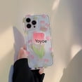 thumbnail image 2 of 2023 Funda De Teléfono Para iphone 11 12 13 14 Para 14 13 12 11 Pro Max 14 Plus Silicona Suave Patrón De Tulipán Soporte, 2 of 4