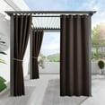thumbnail image 1 of Rideau de Patio Extérieur - Tenture de Pergola Rideaux Intérieur Extérieur à Oeillets Drapé pour Pavillon Gazebo Porche Porte Panneau es Grand x es Long Biscotti, 1 of 8