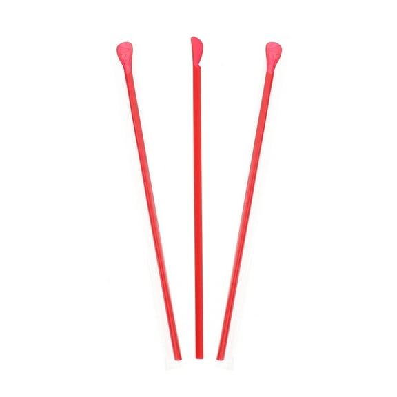 Royal Individually Wrapped Jumbo Spoon Straws, 10 1/4", 300 Ct