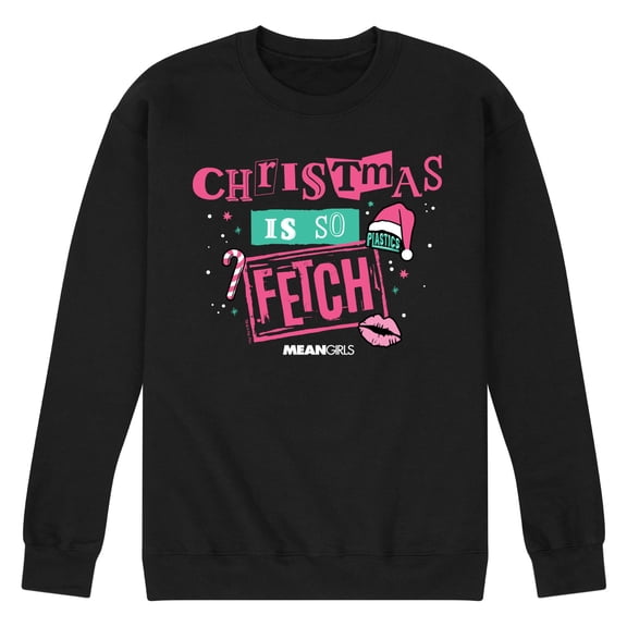 Mean Girls - Christmas Is So Fetch Graphic Fleece Sweatshirt