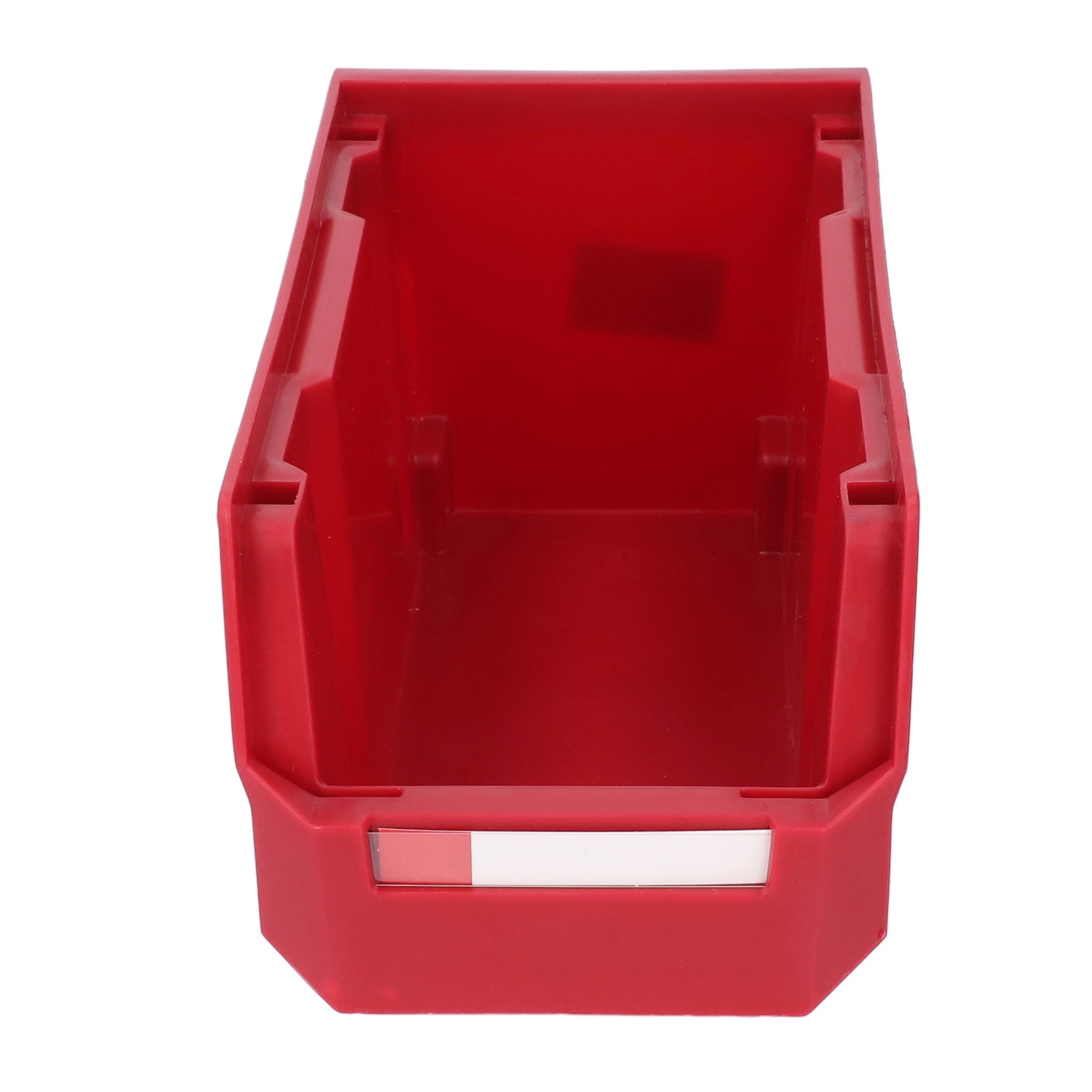 PP Material Large Opening Parts Storage Bin Back Hanging Tool Organizer 10.9 X 5.5 X 5in Vertical Assembly Wide Application