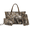 Elephant Floral Relief, variant on Tutolipy 3 Pcs Wallet Set for Ladies Skull Rose Print Tote Purse Waterproof Light Makeup Pouch for Travel Daily