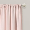 thumbnail image 3 of Tulle Skirt Colorblock Window Curtain Panels Light Gray/White 40x84 Set, 3 of 8