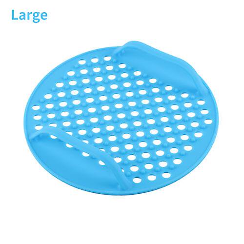 Doublures de Friteuse à Air Chaud Tapis en Silicone Antiadhésif Panier Rond Portable Réutilisable Tapis en Silicone