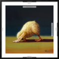thumbnail image 5 of Art.com Yoga Chick Downward Dog Art Print by Lucia Heffernan, Black Frame Wall Art, 29" x 29", 5 of 5