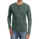 thumbnail image 1 of Playera Manga Larga Moda Casual Cuello Henley Para Hombre, 1 of 5