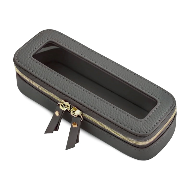Storage Cubes Set, Black and Clear, 3 Pieces
