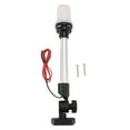 thumbnail image 2 of Fold Down Boat Stern Light, Led Anchor Navigation Light, IP67 Waterproof All Round Anchor Light, 3NM Visibility for Pontoons, Fishing Boats, 2 of 7