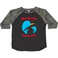 thumbnail image 3 of Inktastic My Auntie Loves Me Narwhal Family Boys or Girls Toddler T-Shirt, 3 of 5
