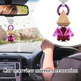 thumbnail image 5 of CSSJKYJ 2PCS Car Air Freshener Hanging, Purple Scent Drift Car Air Freshener, Wooden Fragrance Expanding Bottle Cap, 10ml Per Bottle, Used for Car Decoration and Fresh Air, 5 of 5