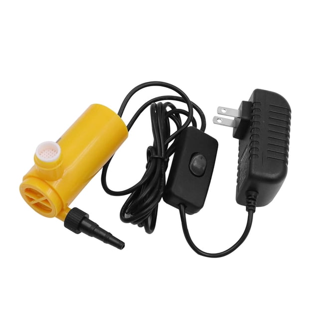Mini bomba de agua sumergible de 12 V, adaptador de corriente . UU., elevación máxima de 10 m, fácil de llevar, rendimiento ligero y estable para Colco Bomba sumergible