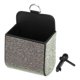 thumbnail image 1 of Ofertas Únicas Universal 3.5" de largo 2.4" de ancho 4.7" de alto Basurero para auto Basurero colgante de cuero sintético con strass 1 pieza color negro y colores surtidos, 1 of 1