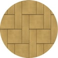 thumbnail image 1 of Ahgly Company Machine Washable Indoor Square Transitional Beer Orange Area Rugs, 3' Square, 1 of 7