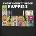 thumbnail image 2 of Men's The Muppets Periodic Table Pull Over Hoodie Black 3X Large, 2 of 4