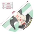 thumbnail image 3 of Yiaed Cute Raccoon Print Christmas Tree Skirt , Tree SkirtsTree Mat for Christmas Winter Holiday Indoor Decorations-30", 3 of 7