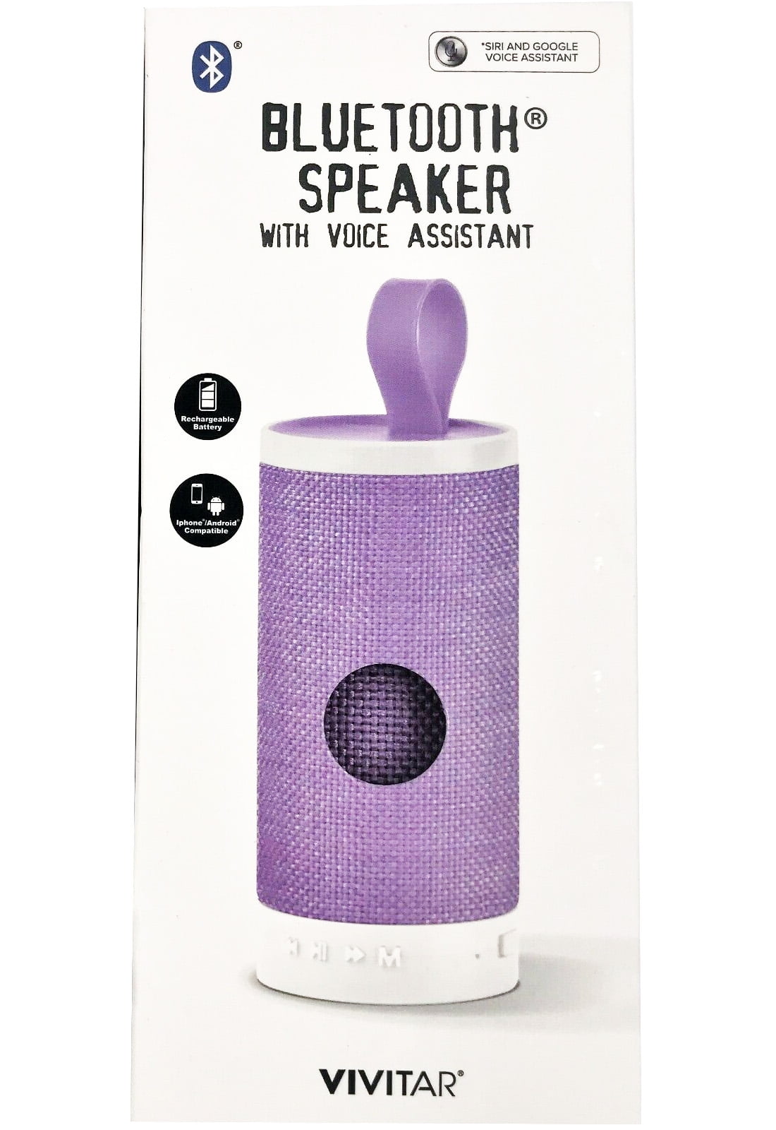 Vivitar Bluetooth Speaker with Voice 
