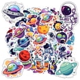 thumbnail image 3 of 35pcs-50pcs Kids Stickers Astronaut Decals Alien Graffiti Rocket Stickers Spaceship Stickers for Phone Laptop Guitar, 3 of 9