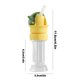 thumbnail image 3 of Tapón con pajita y adaptador | Tapa portátil para botellas de agua estándar | Accesorio a prueba de fugas para bebidas, ideal para viajes, la oficina y el hogar., 3 of 8