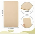 thumbnail image 2 of 2 bases moldeadoras para bolsos de 28 x 15 cm (11 x 6 pulgadas), color beige. Moldeadoras de fieltro para bolsos. Insertos rectangulares para bolsos. Estabilizadores y soportes para la base del bolso., 2 of 7