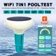 thumbnail image 3 of Medidor Cloro Solar 7 en 1 Ph/orp/ec/tds/sal/temp/cl Tester para La Piscina (a), 3 of 9