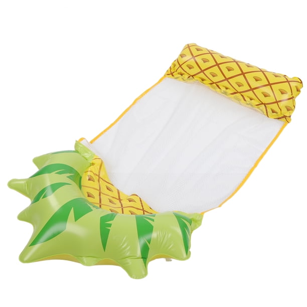 Balsa De Natación Inflable, Tumbona Flotante De Hamaca De Agua Multifunción Para Piscina