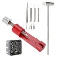 thumbnail image 2 of Portable Watch Repair Resize Tool Kits Remover ,Spring Bars,Hammer,Pins, 2 of 8