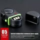 thumbnail image 5 of Indicador de luz sonora electrónica de alarma de pesca | Alerta audiovisual fuerte de 80 dB | ABS portátil | Ahorro de energía | Se adapta a la mayoría de las cañas | Resistente a la intemperie | 1x, 5 of 8