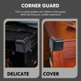 thumbnail image 4 of ADDHAT 12Ud Protector De Esquinas Negro De Metal Para Cajas Y Altavoces Con, 4 of 7