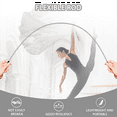 thumbnail image 6 of 55in Praise Dance Worship Flags 2Pcs Silver Semicircle Church Flags with Adjustable Scalable Rodsfor Outdoor Performance, 6 of 7