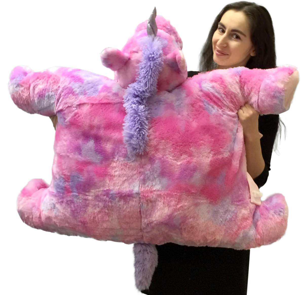 Giant Stuffed Unicorn Pillow Plush 40 Inch Extra Huge Squishy