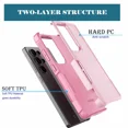 thumbnail image 3 of Samsung Galaxy S25 Plus Case,Sturdy Phone Case for Galaxy S25 Plus 2025 6.7 inch,Njjex Shockproof Protection Heavy Duty Armor Hard Plastic & Rubber Rugged Bumper 2-in-1 Case Cover-Pink, 3 of 6