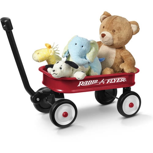 New Flyer Wagon Toy kids Car Little Red Children wheel Pull Steel Outdoor Home 