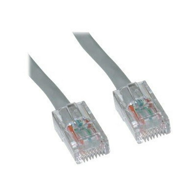 CableWholesale.com - Câble de Raccordement - RJ-45 (m) vers RJ-45 (m) - 3 Pi - UTP - CAT 5e - Torsadé - Gris