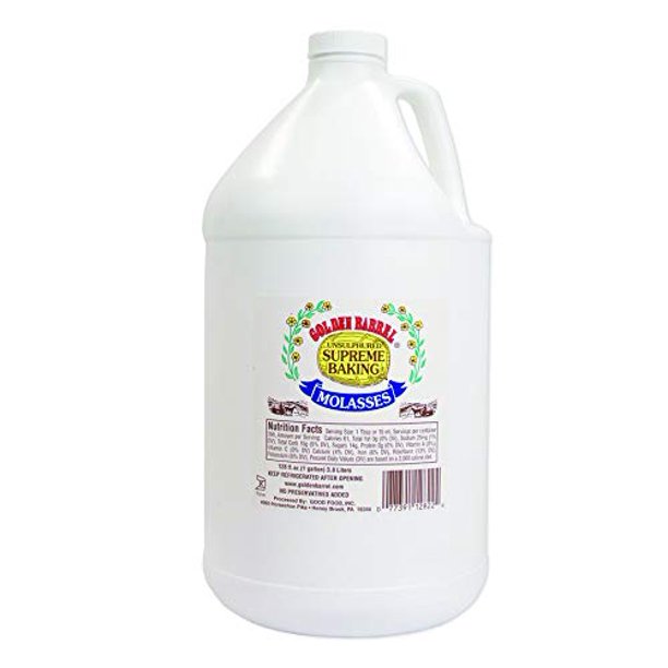 Golden Barrel Molasses Unsulfured Supreme Baking Molasses or Unsulfured