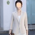 thumbnail image 2 of Small Suit Jacket Seven-point 2024 Slim-fit Slimming Korean Spring Fashion Elegant New Small Suit, 2 of 6