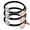 Black, variant on Maximm 1 ft Safety Extension Cord with Lighted Power Indicator - Black, 16 Gauge, SJTW, Heavy Duty Extension Cord (3-Pack)