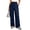 Navy, variant on REDESS Sweatpants for Women Wide Leg Casual Baggy Black Sweatpants Drawstring Workout Pants with Pockets,S-XXL