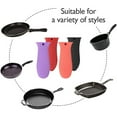 thumbnail image 4 of Anti-scald Chaud Isolé Silicone Pot Poignée Couvercle Manches Outil de Cuisine, 4 of 10