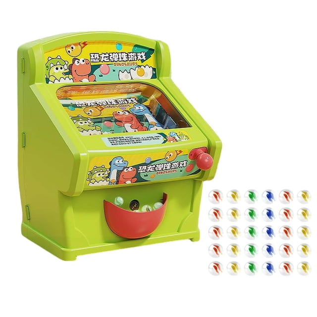 Dinosaur Marble Table Games Developmental Toy for Boys Girls Preschool 30 Marbles Macarena Juego de canicas
