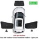 thumbnail image 1 of Car Sun Shade for Tesla Model 3 Y X S 2017-2023 Front Side Window Custom Sunshade Cover with Suction Rear Windshield Accessories, 1 of 5