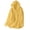 Yellow, variant on Miqool Women's Button Down Hoodies Cotton Linen Long Sleeve Sweatshirt Sun Protection Lightweight Drawstring Hooded Shirt Tops Beach Cover Ups