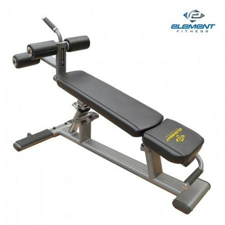 Element Fitness Commercial Ab Crunch Bench Walmart Com