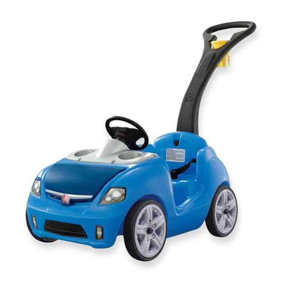 Push Car Step2 Whisper Ride II para niños, de 1,5 a 4 años, color azul